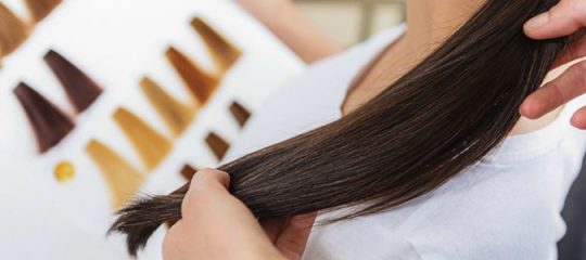 coloration de cheveux naturelle